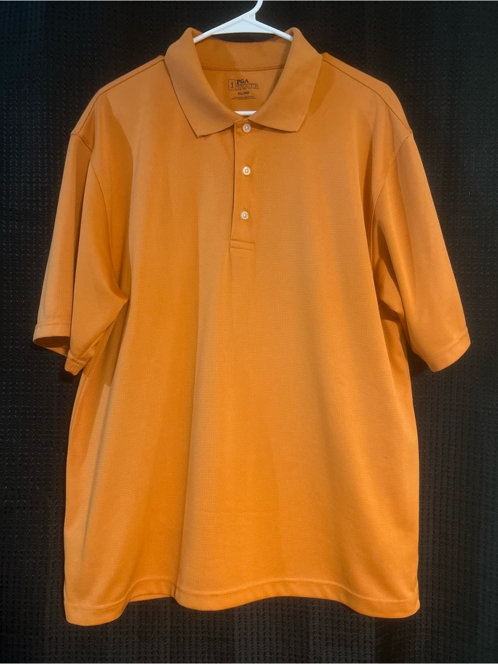 PGA Tour Men’s Orange Polo Shirt